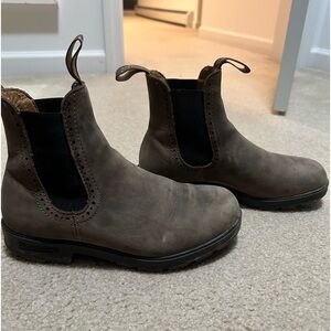 Blundstone women’s original high top boots rustic brown